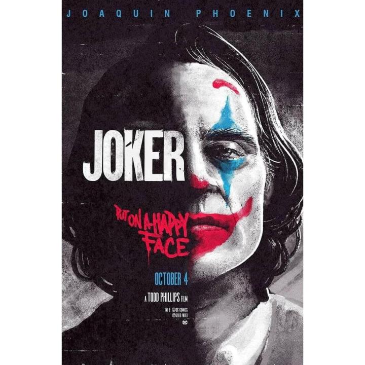 The Joker Joaquin Phoenix, Heath Ledger, Jarred Leto Aesthetic Movie Posters Vinyl Paper Quotes Vintage Posters Home Room Art Painting Wall Poster