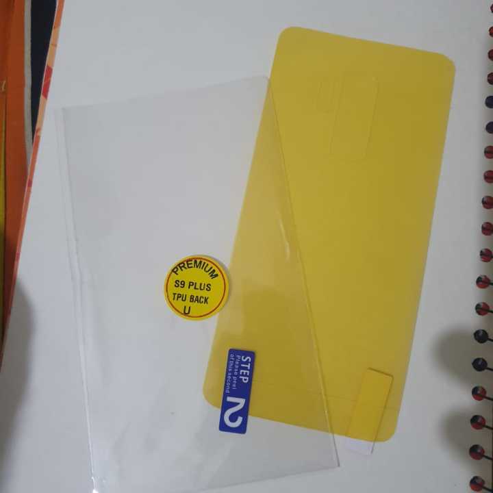 Samsung%20galaxy%20s9%20plus-%20Hydro%20gel%20Film%20Jelly%20skin%20Crystal%20Clear%20Transparent%20Back%20Skin-%20Back%20Protector%20/%20Sheet%20-%20Image%203