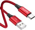 USB C Cable, ZKAPOR  USB Type C Fast Charger Charging Cable Nylon Braided for Type C Mobiles. 