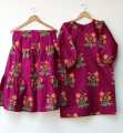SUMMER COLLECTION NEW ARTICLE SHIRT WITH SHARARA 2 PCS DESIGN FOR GIRLS AND WOMEN IN PREMIUM QUALITY. 