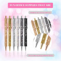 12 PCS Bling Pen Bulk Metal Ballpoint Pen Diamond Pen 6 Colors. 