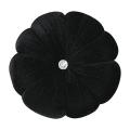 Velvet Round Throw Pillow Cushion Decorative for Home Chair Bed Car Convenient | Flower Velvet Round Cushion. 
