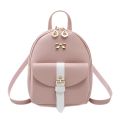 Mini Backpack Small Diagonal Bag Leather Backpack Cute Bow Backpack Ladies Wallet. 