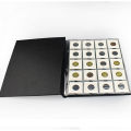 PCCB   Put 200 Pcs Coins Album for Fit Cardboard Coin Holders Professional Coin Collection Book(Color Random). 