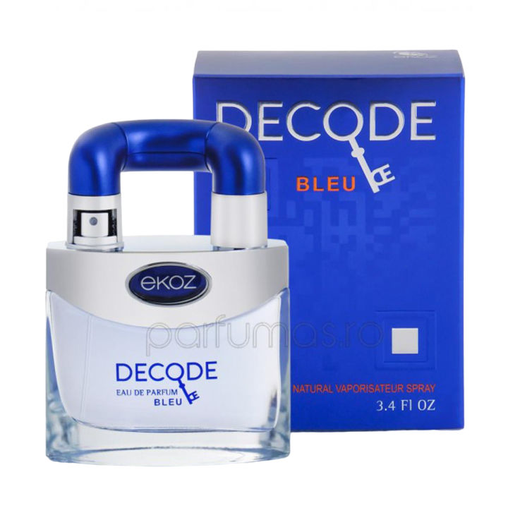 Ekoz Decode Bleu Perfume for Men - 100ml