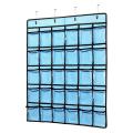 Pocket Chart for Calculator Holder, 30 Pocket Charts for Classroom 33.5 x 24.5 Inch Hang Cell Phone Organizer. 