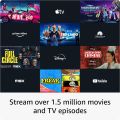 All-new Amazon Fire TV Stick 4K Max streaming device, supports Wi-Fi 6E, free & live TV without cable or satellite, AI Art. 