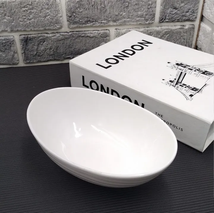 Techmanistan%20Ceramic%20Bowl,%20Oval%20Ceramic%20Salad%20Bowl,%20Soup%20Bowl,%20Dessert%20Bowl,%20Ceramic%20Serving%20Bowl,%20Oval%20Bowl%20-%20Image%205