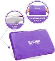 Bauer Professional Electric Hot Water Bottle ~ Soft Touch Cover, Lilac ~ Hand Warmer Pouch uk import. 