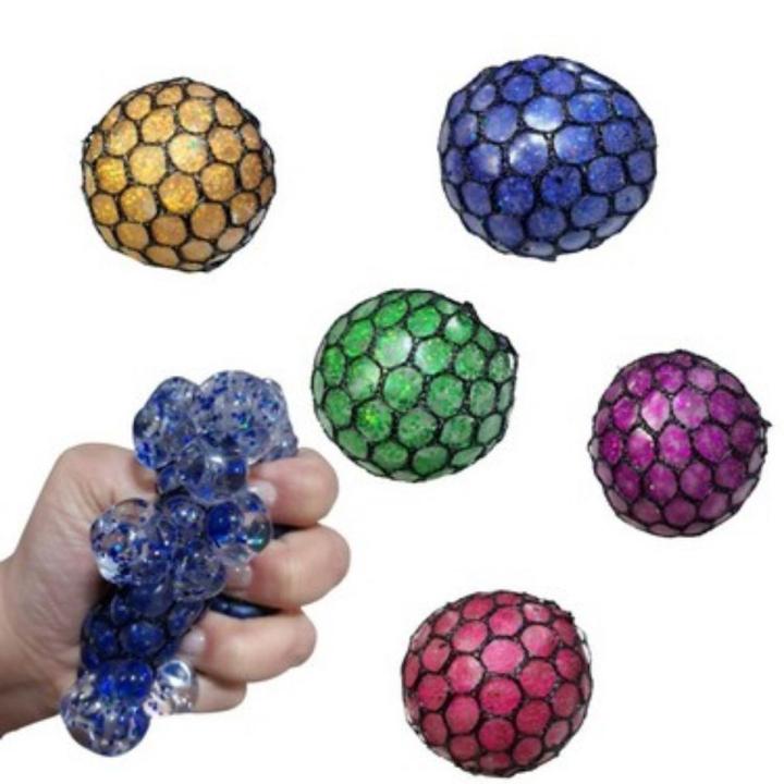 Pack Of 5 Stress Balls Fidget Toys for Kids and Adults - Sensory Ball ...