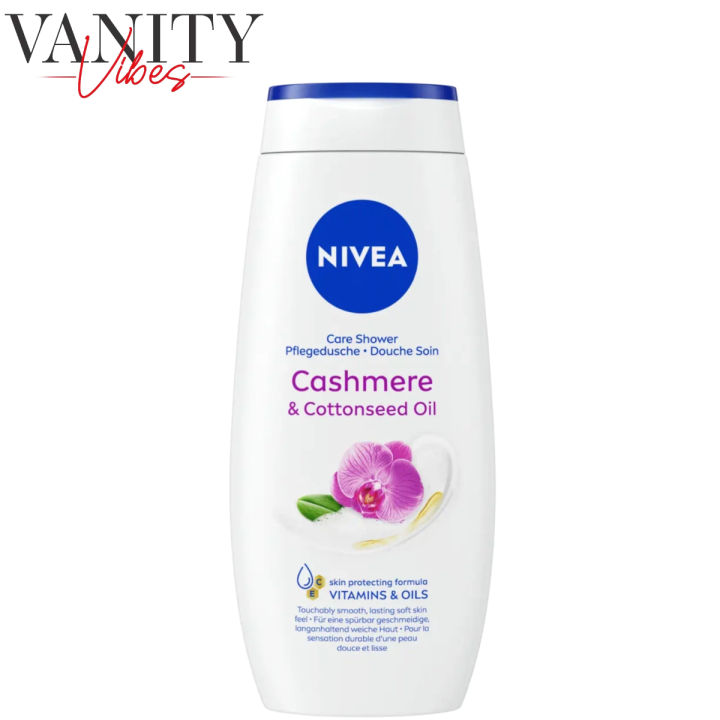 Nivea Care Shower Cashmere & Cottonseed Oil 250ml