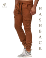 HashBack 6 pockets Cargo Jogger Trousers for Men Elasticated Bottom - Stylish and Premium Quality Men's Trousers. 