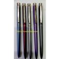 Pack of 5 - Flair_ Ballpoint Pens Metallic Colors Twist Open Ball Pen. 