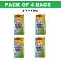 Gai Soap Power Wash 1KG Washing Powder ( Pack of 4 ). 