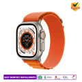 Apple Watch Ultra - 49mm - Titanium Case - Ocean & Alpine Loop -  Fitness Tracker, Action Button, Extra-Long Battery Life. 