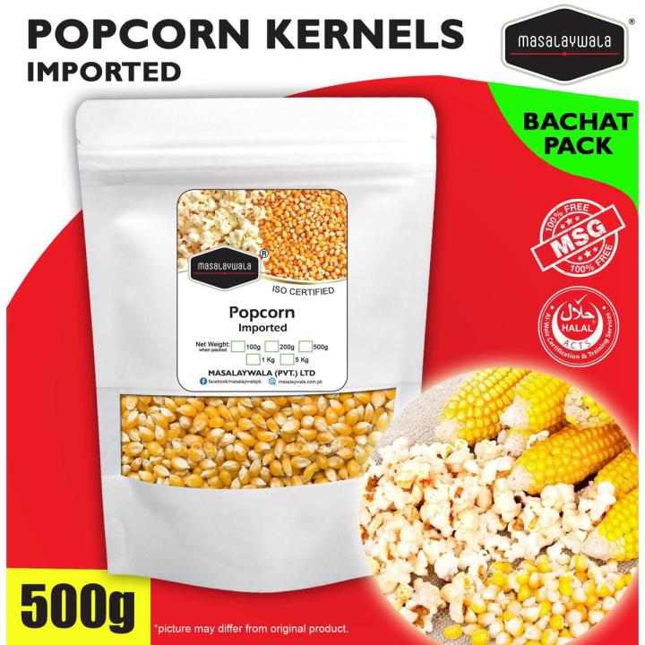 Masalaywala - Pop corn Kernels Imported 500g (Bachat)