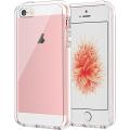 iPhone SE 2016 (Not for 2020), iPhone 5s and iPhone 5, Shockproof Bumper Cover, Anti-Scratch Clear Back, Crystal Clear. 