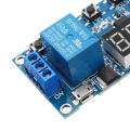 4 Button Delay Timer Relay Module 6 To 30v Dc Adjustable Timer Relay Module In Pakistan. 