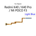 Home Button Fingerprint Scanner Touch ID Menu Return Sensor Flex Cable For Xiaomi Redmi K40 / K40 Pro / Mi POCO F3. 