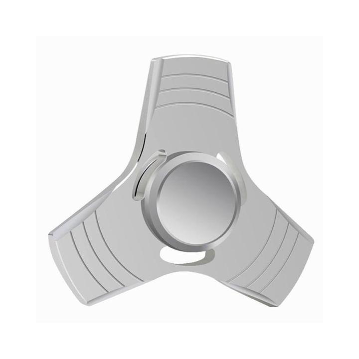 Transformer Metallic Fidget Spinner - Silver