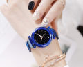 Stainless Steel  Magnet Strap Led Digital Watch For Girls - All Colors Available. 