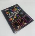SCRATCH Note Book Not Pad Scratch book with wooden stick scratch notepad size 26cmx19cm. 