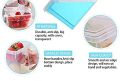 Fridge Storage Containers Produce Saver, Refrigerator Organizer with Handle & Lid To Keep Fresh for Produce, Food, Fruits, Vegetables, Meat and Fish, Clear. 