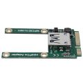 Mini PCI-E to USB3.0 Adapter Card PCIe to USB 3.0 Adapter, Suitable for Notebook Computers. 