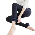 Warm Winter Leggings Stretchable Tights With Fur Lining Women Free Size Mango Tech. 