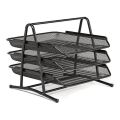 Heavy Duty Metal 3 Tier story Desktop Document Letter Tray / Office 3 Tier Heavy Duty Metal Desktop Letter Tray / File Organizer Sorter Desk Document Organizer / Shelf Tray Magazine Holder Paper. 