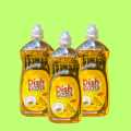 Buy 2 Get 1 Free with 3 Sponge Free | Dish Dazzle Dishwashing Liquid 500ml | Pack of 3 with 3 Sponge. 