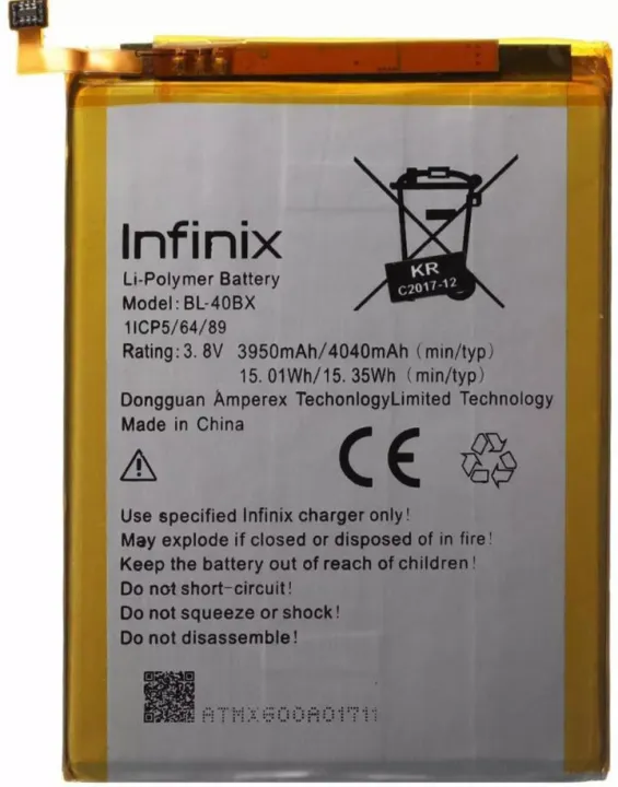 BL-40BX%20ORIGINAL%20BATTERY%20FOR%20INFINIX%20NOTE%202%20(X600),%20BL%2040BX%204040Mah%20BRAND%20NEW%20BATTERY%20FOR%20BL40BX%20MOBILE%20-%20Image%205