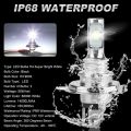2X H4 9003 Hb2 6000K Super White Csp Led Headlight Bulb Kit High Low Beam Canbus. 