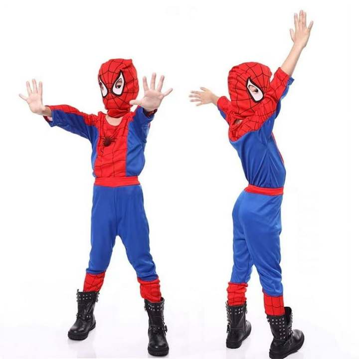 Spiderman%20Costume%20For%20Kid%20For%203%20to%2010%20Years%20-%20Image%204