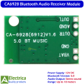 CA6928 Bluetooth Audio Receiver Module 12V Wireless Stereo Music Adapter for Amplifiers, Speakers & DIY Projects by Electrica. 