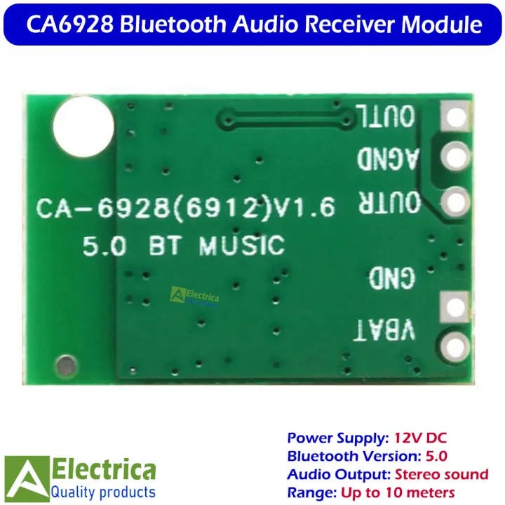 CA6928%20Bluetooth%20Audio%20Receiver%20Module%2012V%20Wireless%20Stereo%20Music%20Adapter%20for%20Amplifiers,%20Speakers%20&%20DIY%20Projects%20by%20Electrica%20-%20Image%203