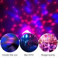 USB Mini Disco Ball Night Light / Micro Portable Dj RGB Crystal Ball LED Atmosphere Lights / Sound Lighting Strobe Stage Par Light For Room Dance Parties Bar Show Club. 