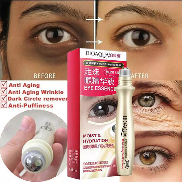 Eye Roller Remove Dark Circles, Anti Wrinkle Eye Esence Roller eye roller ball 15ML
