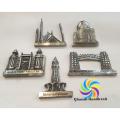 Fridge Magnet ( SET OF 5 ) Pakistan METAL HANDMADE PAKISTANI MONUMENTS. 