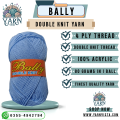 Bally Double Knit Wool Yarn | Thick 3ply Best quality 100% Acrylic | 80 grams in one ball | Best for knitting & crochet | Yarn Vista. 