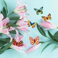 Stylish Pack of 3 Butterfly LED Lights For Decoration Of kids Boys And Girls Led butterfly lights. 