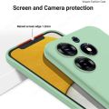 Casing Infinix Hot 40 X6836 / Hot 40i X6528B / Hot 40 Pro Case Candy Color Matte Soft TPU Pro Camera Phone Cover With Silicone Lanyard. 
