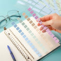 4 Sheets Sticky  Tabs Writable File Tabs Flags Notebook Books Page Markers. 