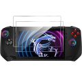 2pcs Handheld Console Screen Protector Game Accessories Explosion-proof Temperd Glass Arc Edge HD for MSI Claw A1M. 