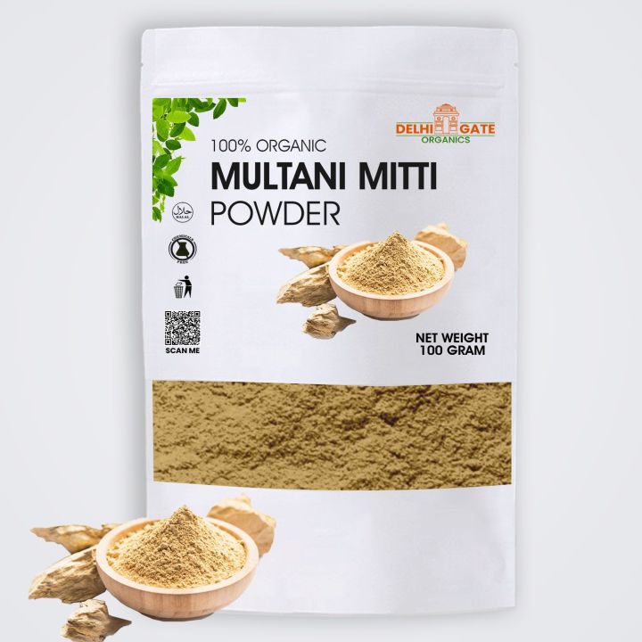 Multani Mitti Powder | Fuller Earth / Multani Mud - 100 Gram