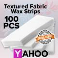 Hair Removal Waxing Strips Non woven Wax Strips Epilating Strips for Face, Legs, Underarms - 100 PCS. 