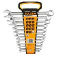 AT - Tolsen 12 Pcs Combination Spanner Set 15888. 