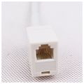 2 socket 8P4C / RJ45 male RJ11 6P4C to female M / F Adapter telephone Ethernet. 