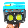 AKE - HJG Mini Driving Dual Lens 60watt 6000LM 3 Function CREE Led Light Yellow White Flasher for Motorcycle bike. 