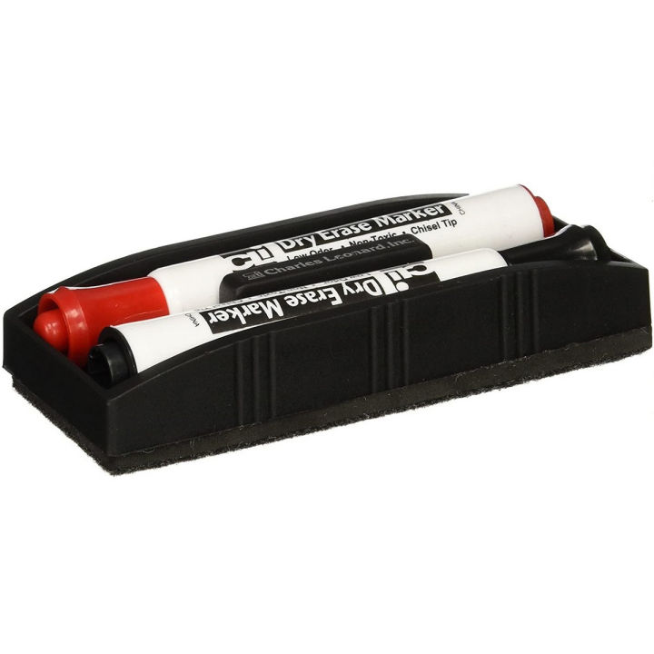 Whiteboard Duster Non Magnetic with 2 Marker Holder – HDP-113